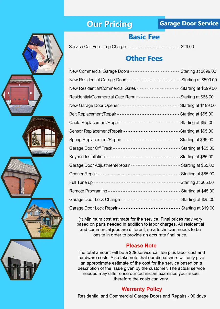 Neighborhood Garage Door Service Burbank, CA 818-650-0905